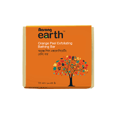 Aarong Earth Orange Peel Exfoliating Bathing Bar Exfoliating)